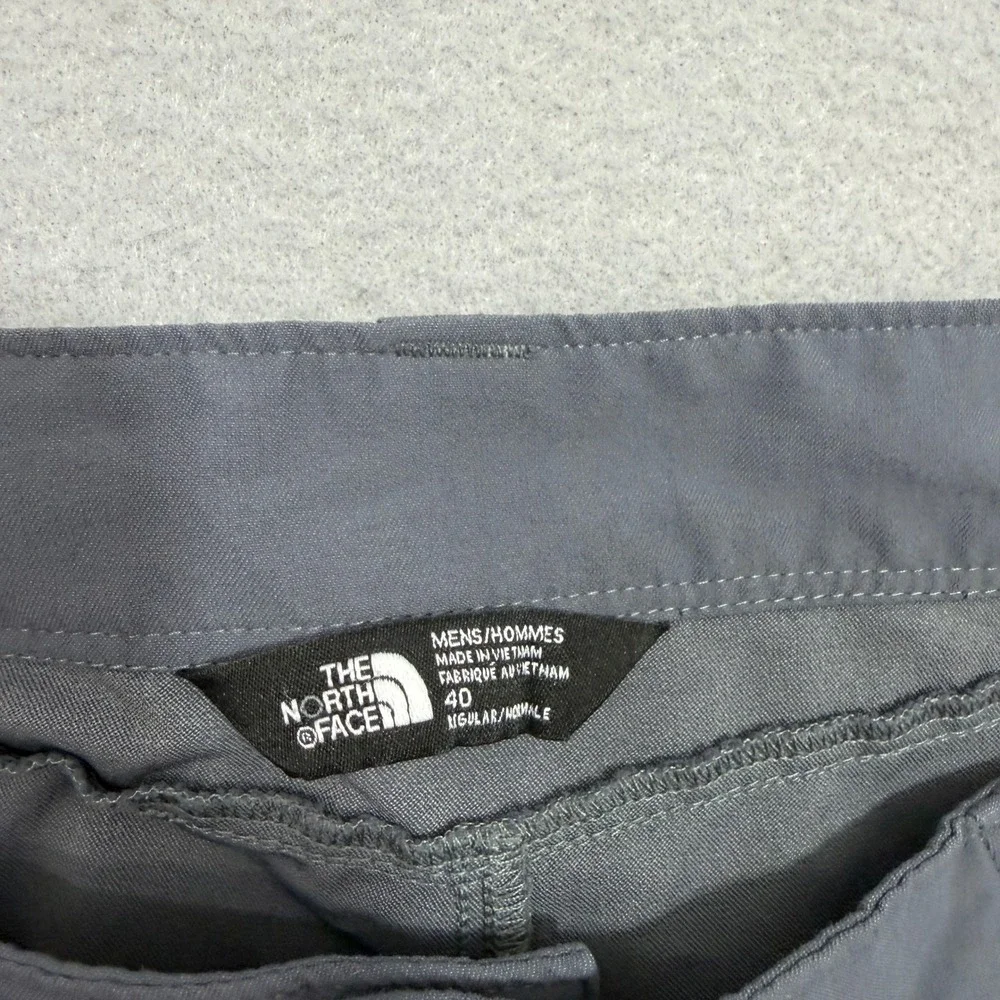 The North Face Pants Mens 40x26 Gray Straight Leg Nylon Spandex Outdoor NF0A33JT